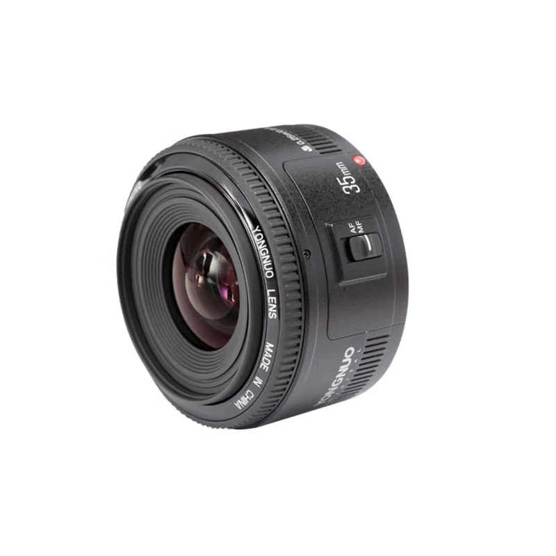 永诺YN35mm F2 佳能口全画幅自动定焦镜头，人像与风景摄影的绝佳伴侣